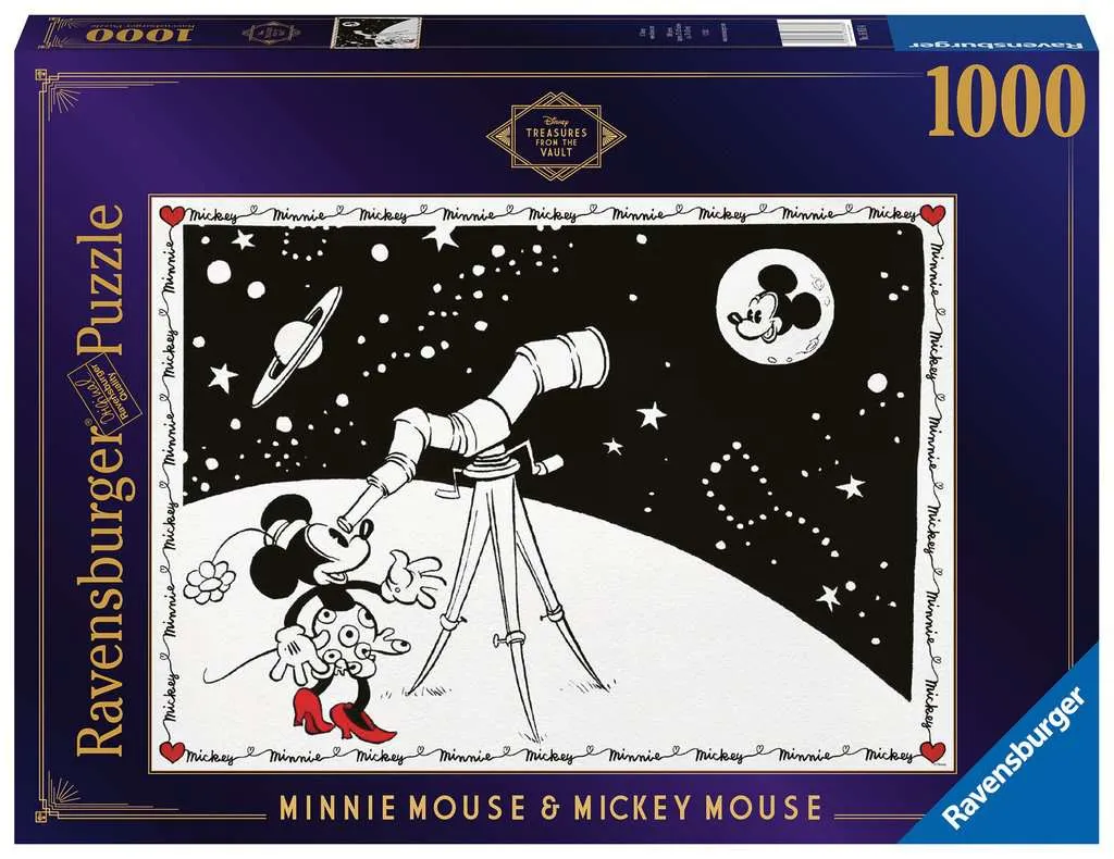 Disney Vault: Minnie and Mickey Mouse Sweethearts 1000pc.
